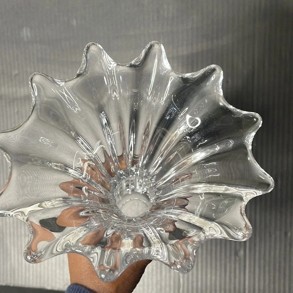 COFRAC Art Verrier France Splash Design Vase